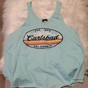 Women's Aqua Tank Top